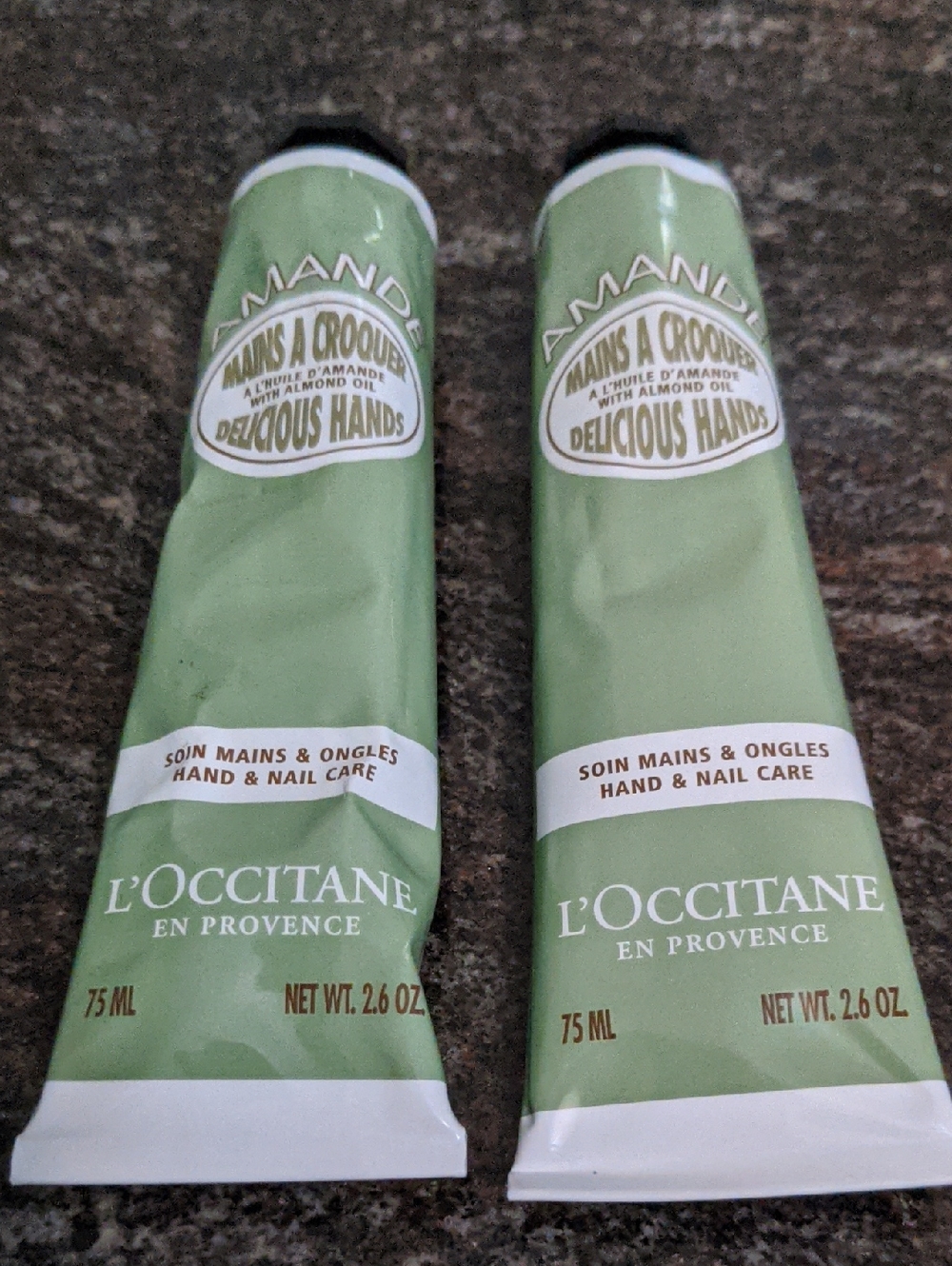 L’Occitane Almond Delicious Hand & Nail Care Cream Lot Of Two l’Occitane Amande
